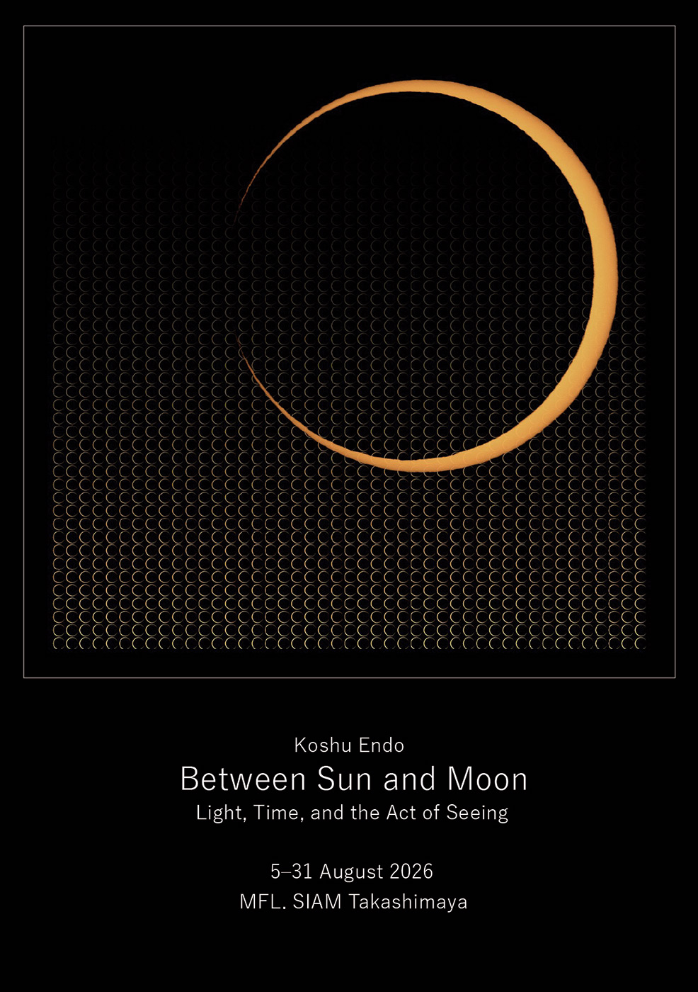 Between Sun and Moon — Koshu Endo Solo Exhibition